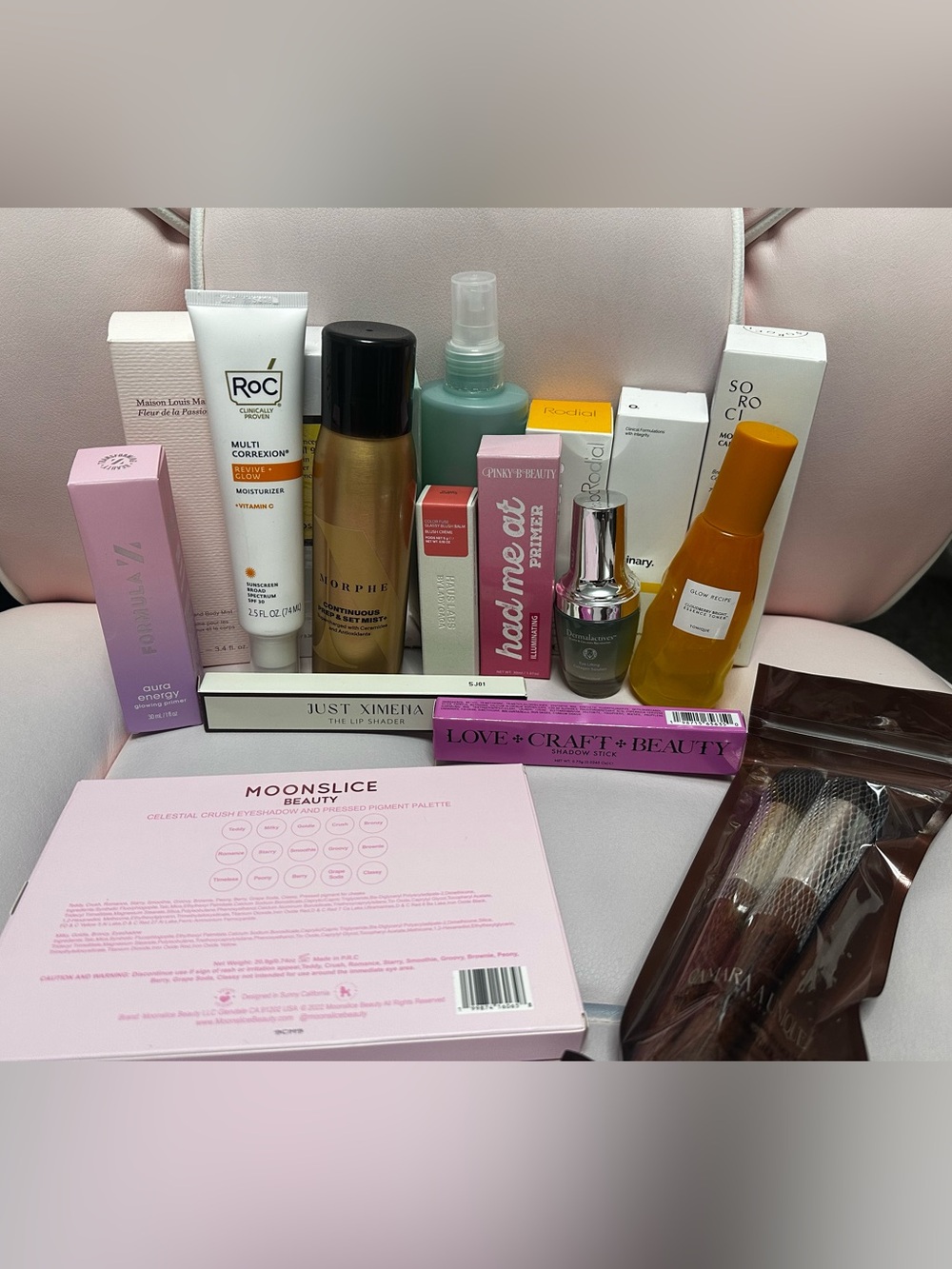 Lot of Skincare Makeup Morphe Elemis, Rodical The Ordinary Maison Louis Marie